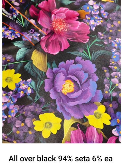 tessuto jersey a fiori Laboratorio Capri | ALLOVERBLACKALLOVERBLACK